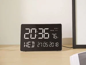 Cloc Arddangos Digidol Sgrin Fawr
